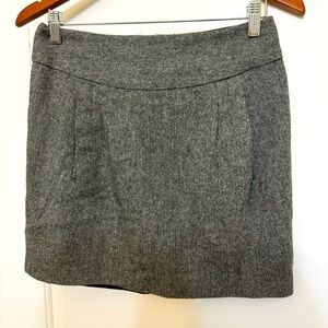 Loft chevron pattern mini skirt 2